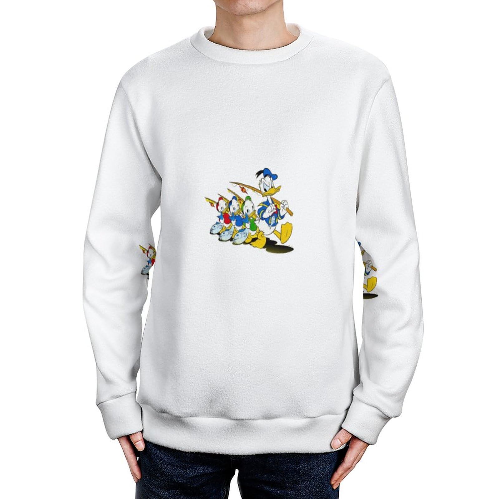Amazon.co.jp: ドナルドダック セーター メンズ 冬服 メンズ クルー 
