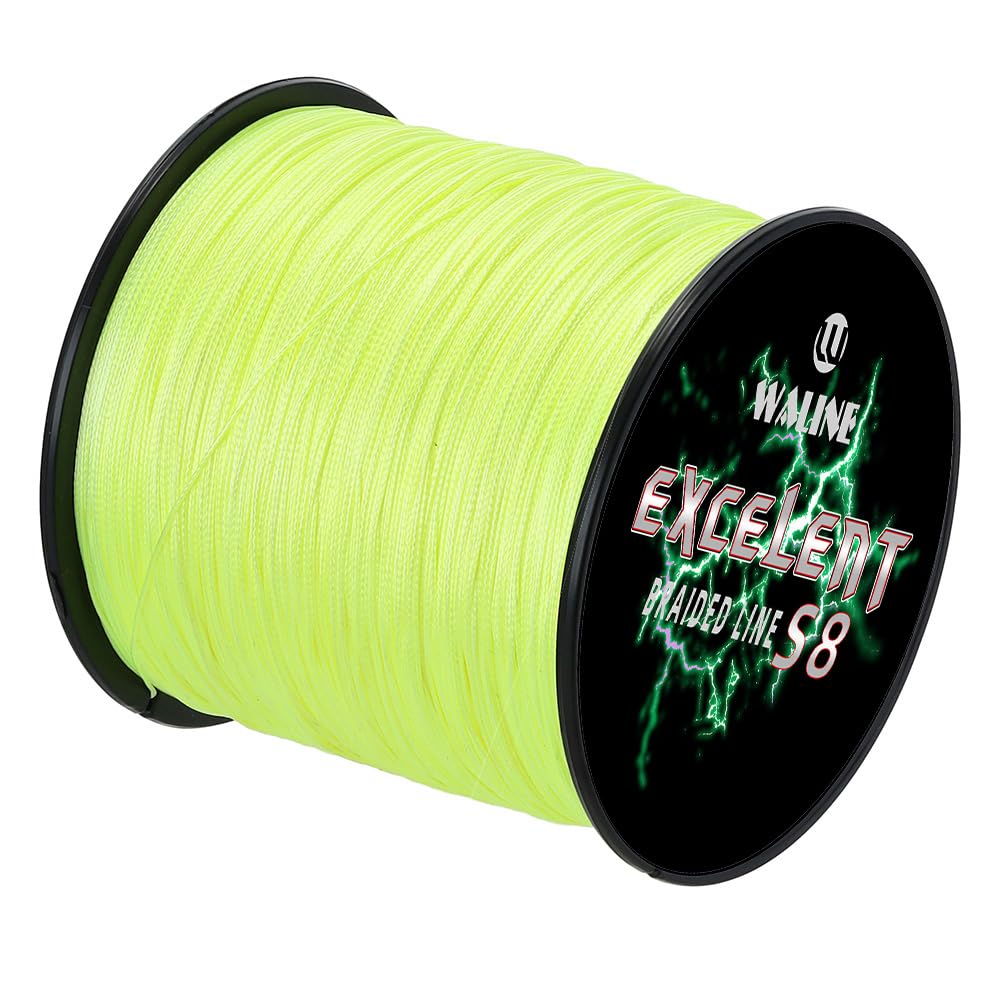Waline Super Strong Angelschnur Geflochten 8fach 300M 500M PE Multifile Angelschnur 20lb-100lb Angelschnur Spinnfischen