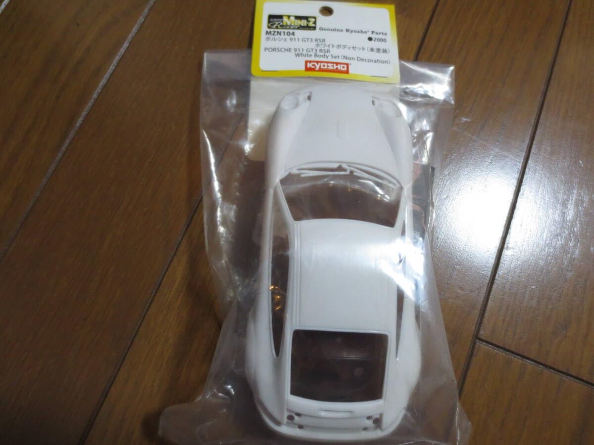 Amazon | 京商 ミニッツ ポルシェ911 GT3 RSR MZN104 ホワイトボディ