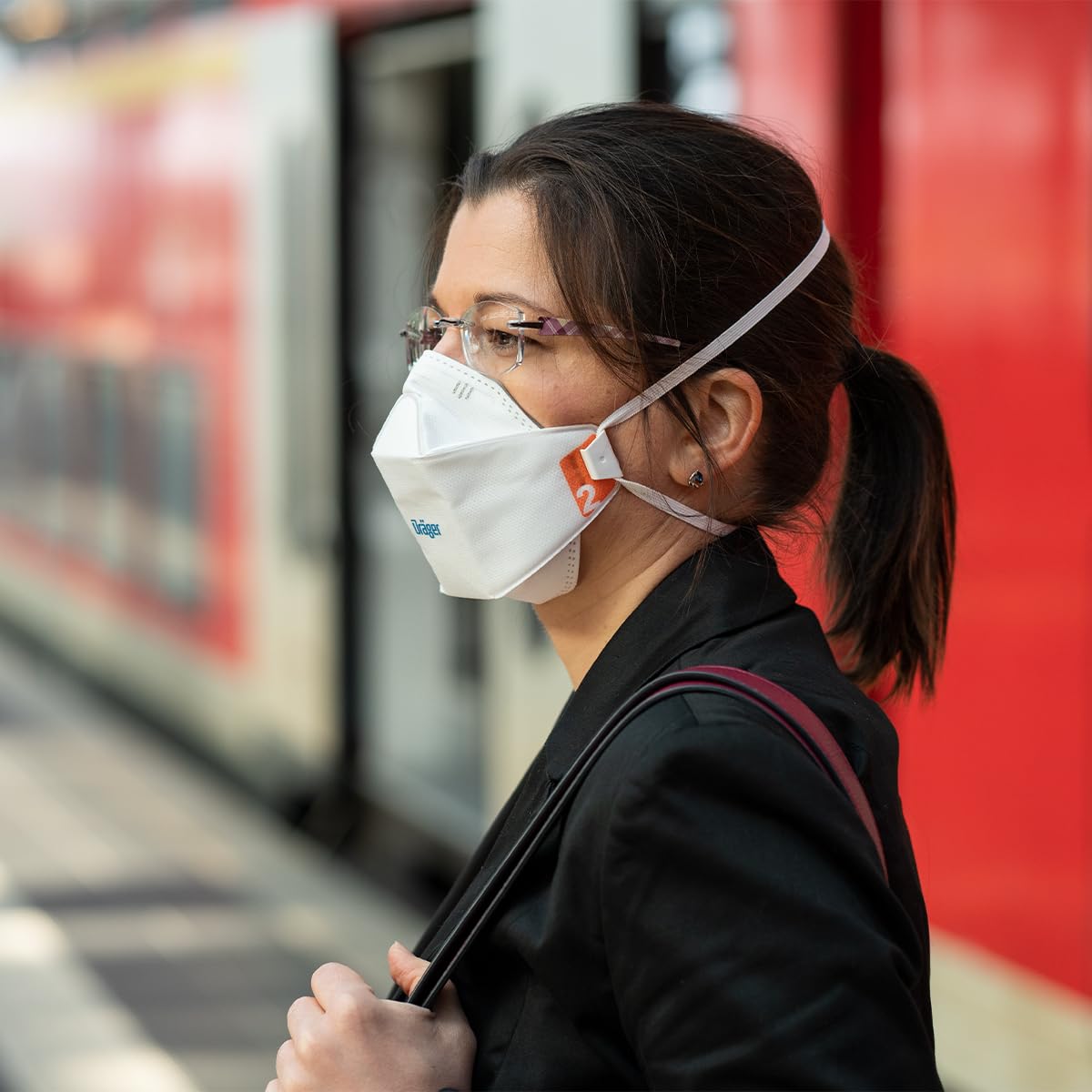 Dräger X-plore 1920 Mascherine antipolvere monouso con protezione FFP2 adatto a costruzione, fai da te, pittura