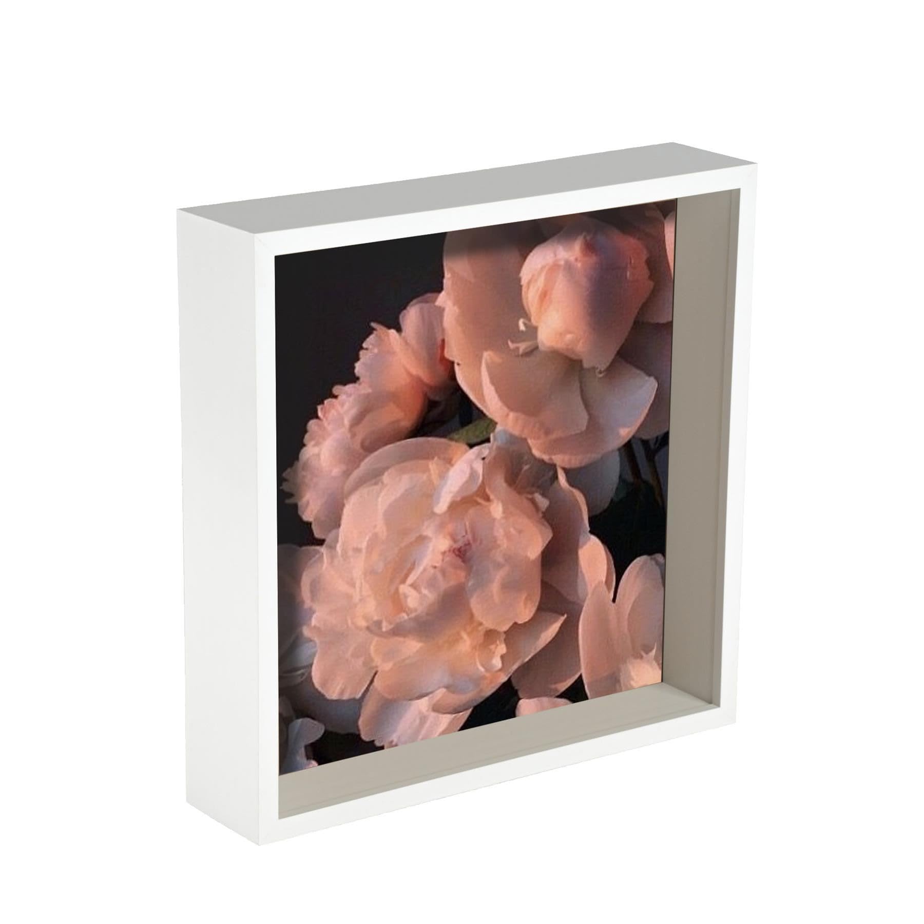 Nicola Spring White 3D Box Photo Frame 10 x 10 inch