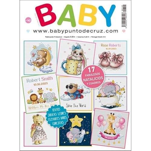 EL MERCADILLO EN CASA BABY PUNTO DE CRUZ Nº 145 - REVISTA