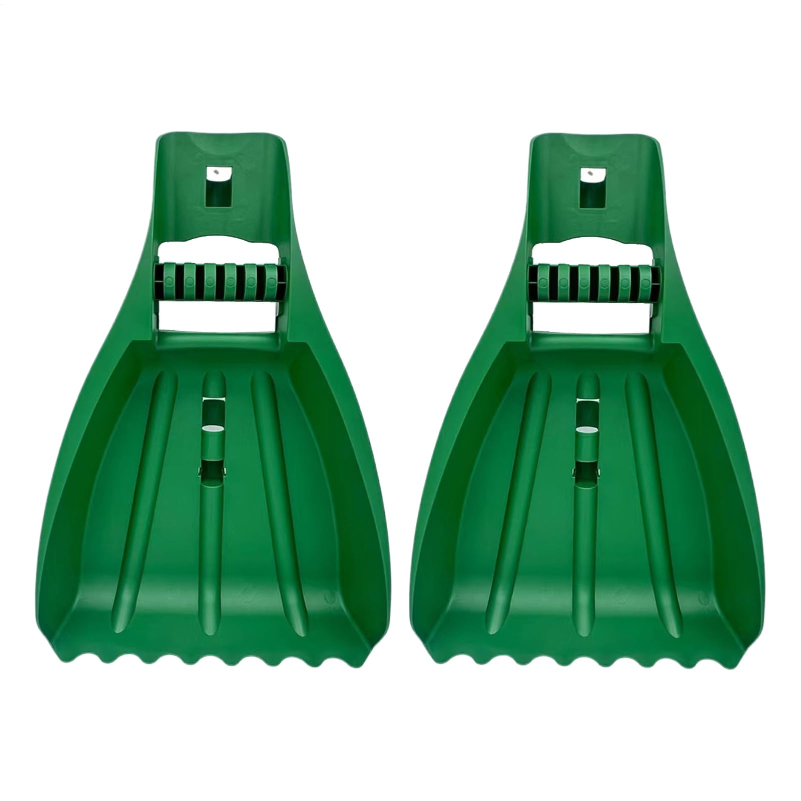 Grande capacité, râteaux de jardin robuste | Outil pour ramasser les débris extérieurs, poignées confortables, collectionneur de déchets pour nettoyer le jardin, conception Ergono