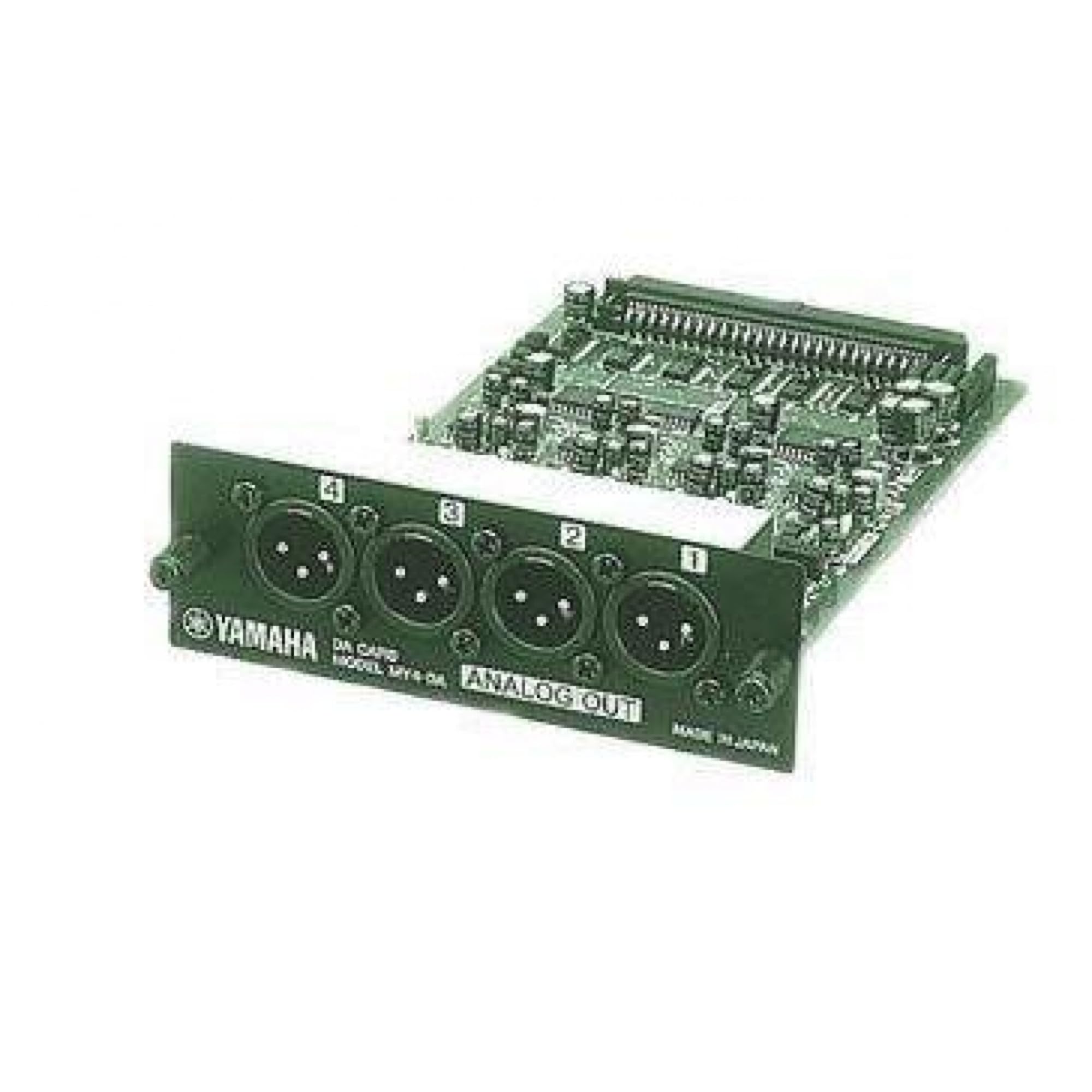 Amazon.com: Yamaha MY4-DA 4-Channel Analog Output Card : Electronics