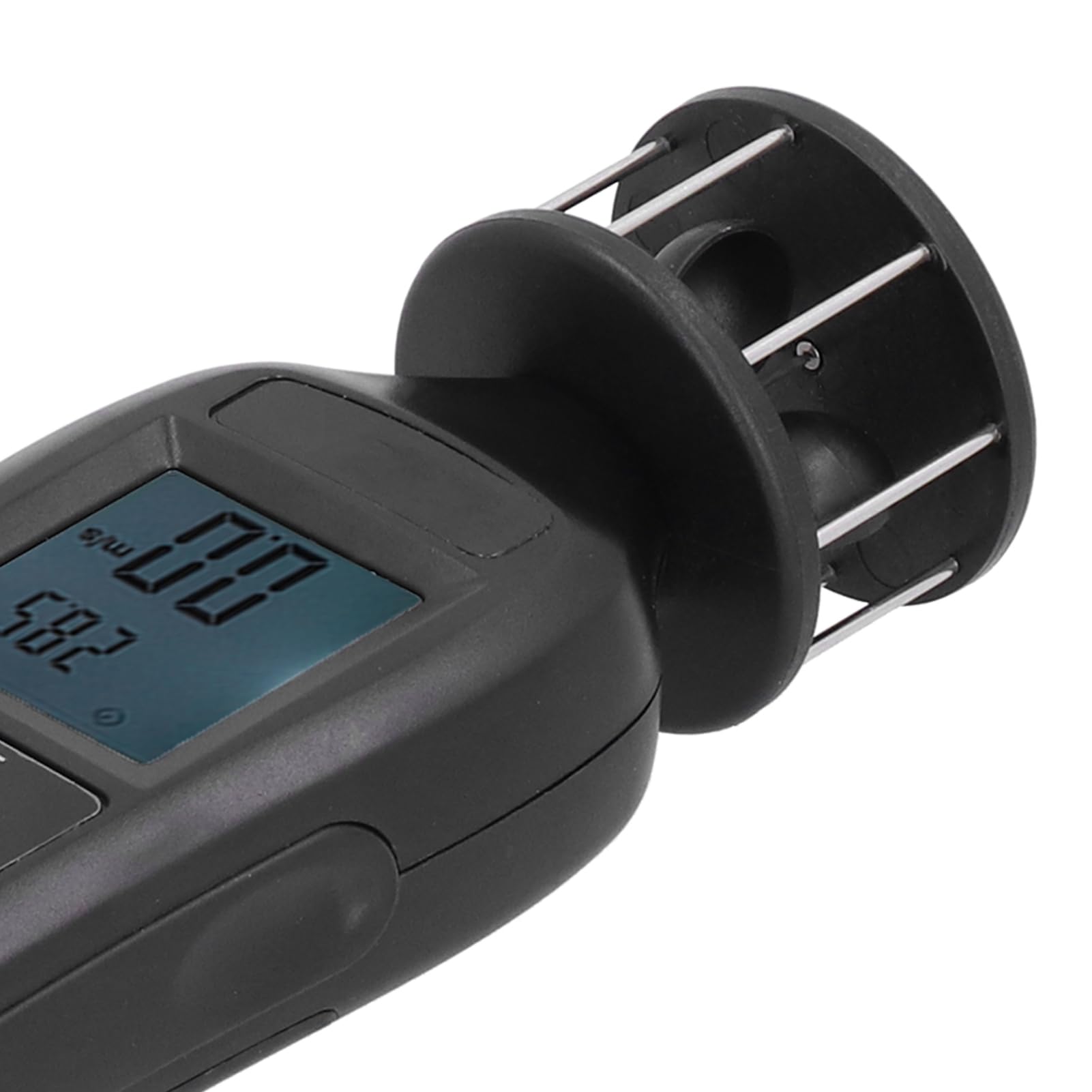Anemómetro con pantalla digital Anemómetro portátil de 3 tazas para temperatura del viento Volumen de aire