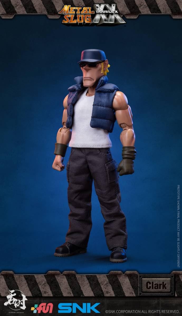 呑時メタルスラッグ1/12 フィギュア　2点セット Amazon.co.jp: Tunshi Studio 1/12 メタルスラッグ クラーク 未開封 呑