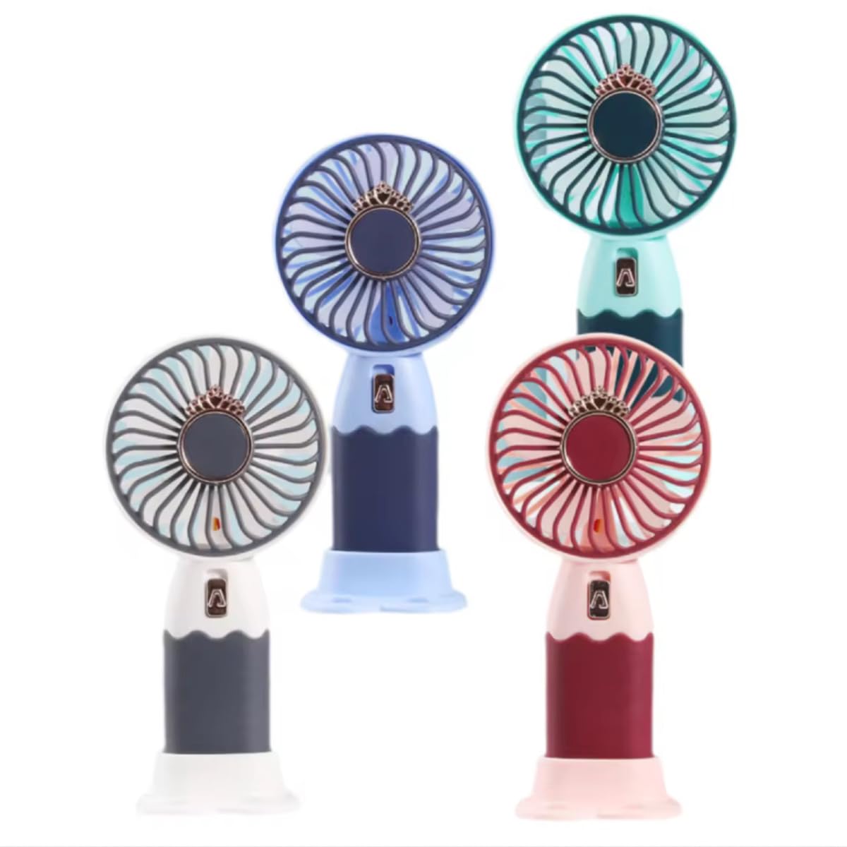 Endzone Portable Mini Fan - Rechargeable Hand Fan with Higher Speed, 2000mAh Battery, Lightweight Design, Low Noise, and Easy Portability for Indoor and Outdoor Use (Colour May Vary) (Single Speed)-image-7