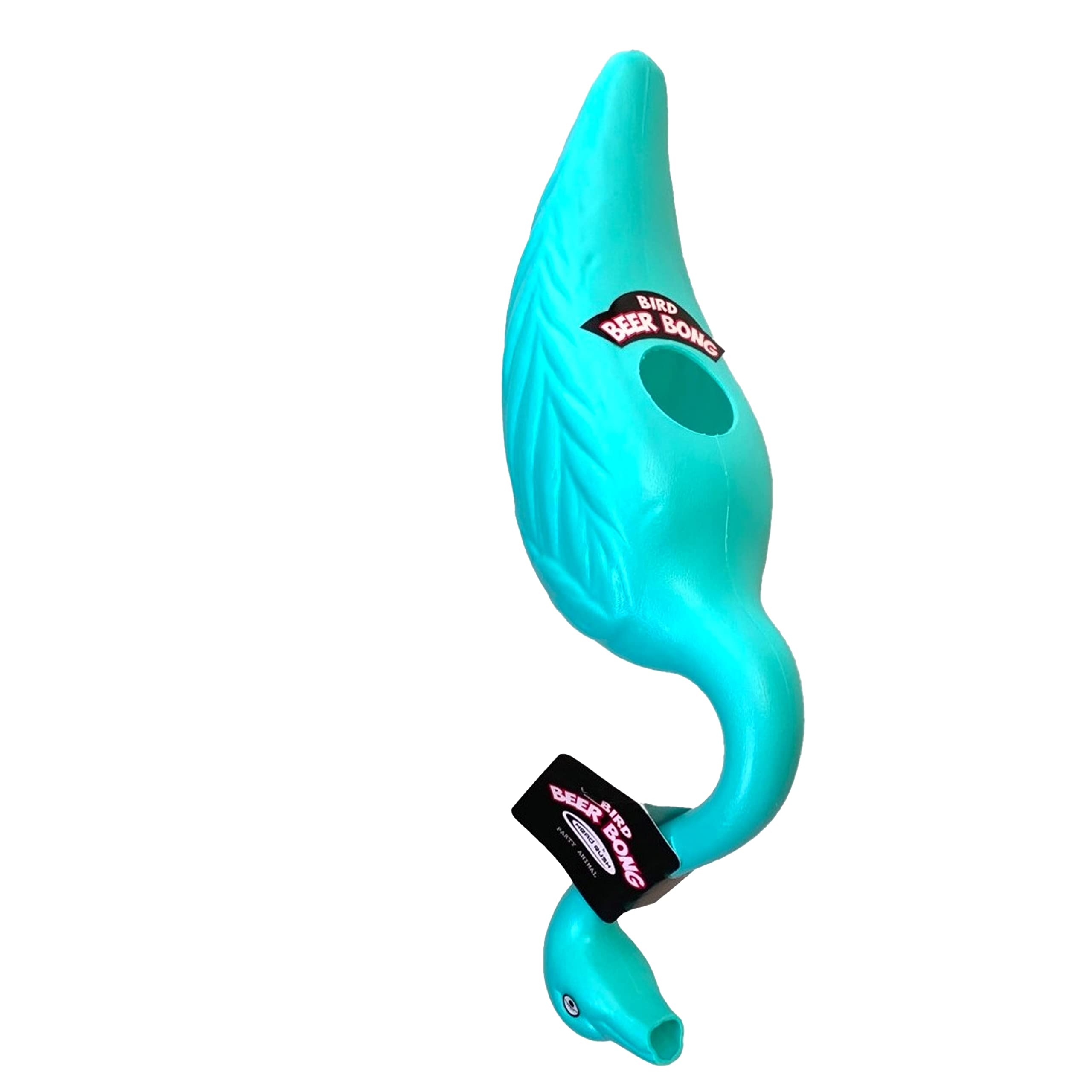 Head RushFlamingo Bird Beer Bong, Uniquely Shaped Beer Funnel, Multi-use Drinking Funnel, Party Essentials for Adults, Drinking Games Accessories, Mint Green, 1-Pack
