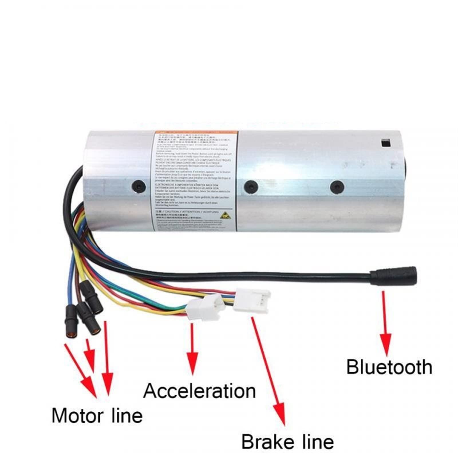 Frasco Controlador del Tablero de Scooter Ajuste de la Placa Base for Ninebot Segway ES1/ES2/ES3/ES4 Scooter de Patada Activado BT Tablero de Control(ES Controller)