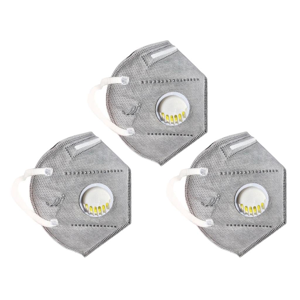 3 Pcs Anti Dust Haze Adult Mouth Cover Masks With Breathing Valve |Clothing, Shoes & Accessories|Costumes, Reenactment, Theater|Accessories|Masks & Eye Masks-image-25