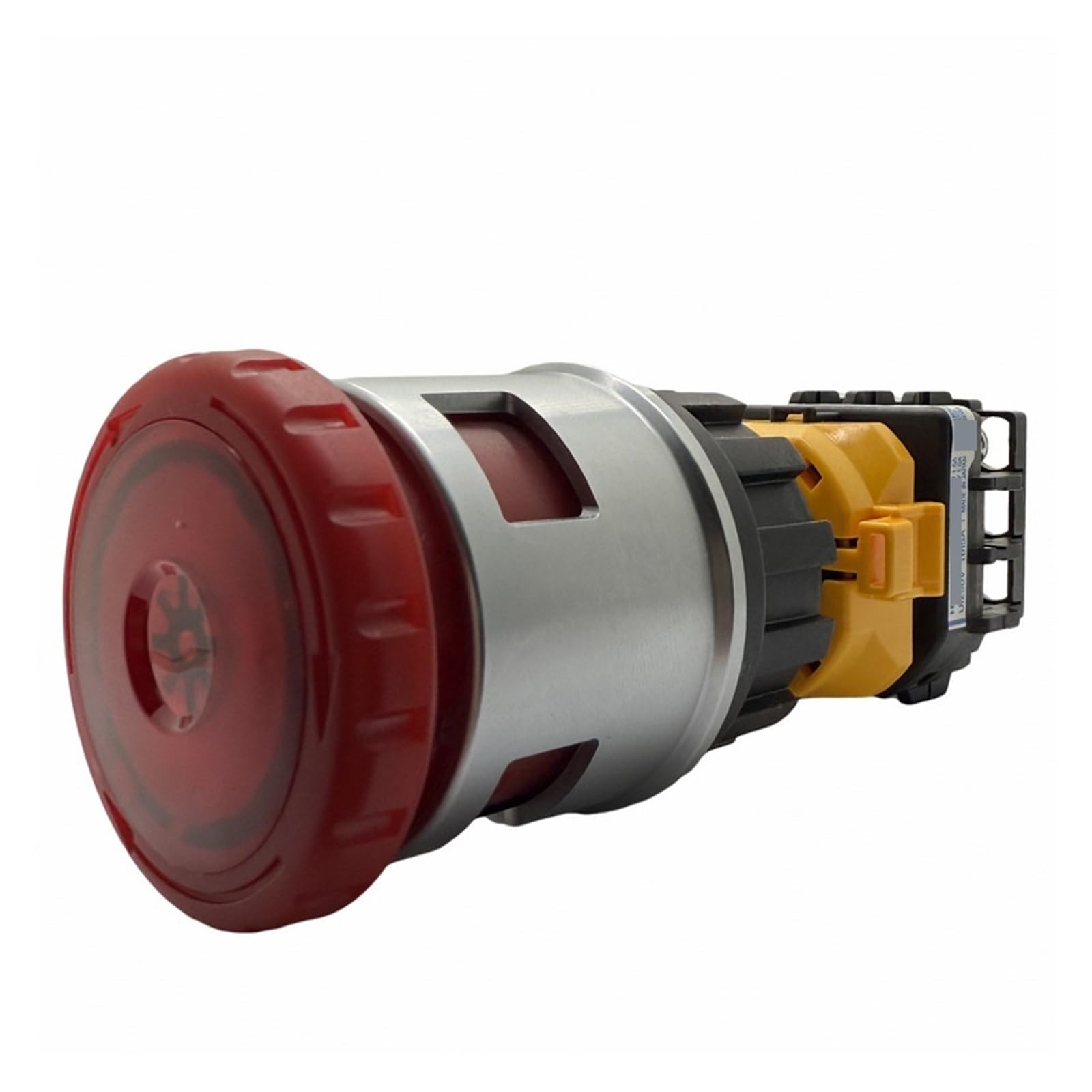 Pulsador de seta Interruptor de parada de emergencia serie XN4E for arranque y parada rápidos de maquinaria y equipos eléctricos Para uso industrial(XN4E-LL412Q4MR)