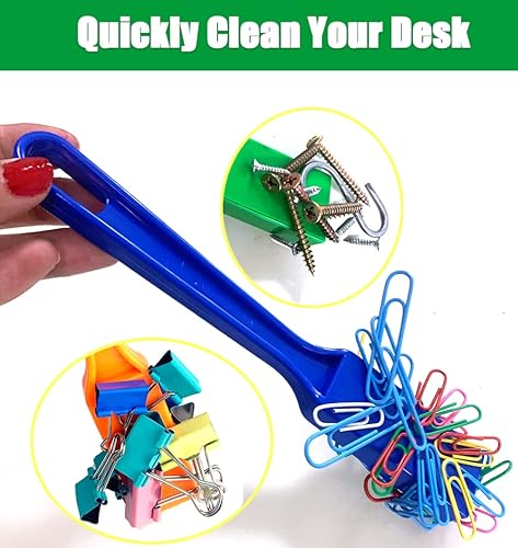 Miniatura 4 de Juego de varitas magnéticas y fichas de bingo, varita magnética con 100 discos de metal para niños, kit STEM de ciencia escolar, accesorios de