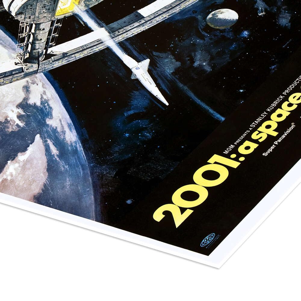 Posterlounge 2001: A Space Odyssey (2001: Odissea nello spazio) Poster | 90 x 130 cm Quadri Decorazione per pareti