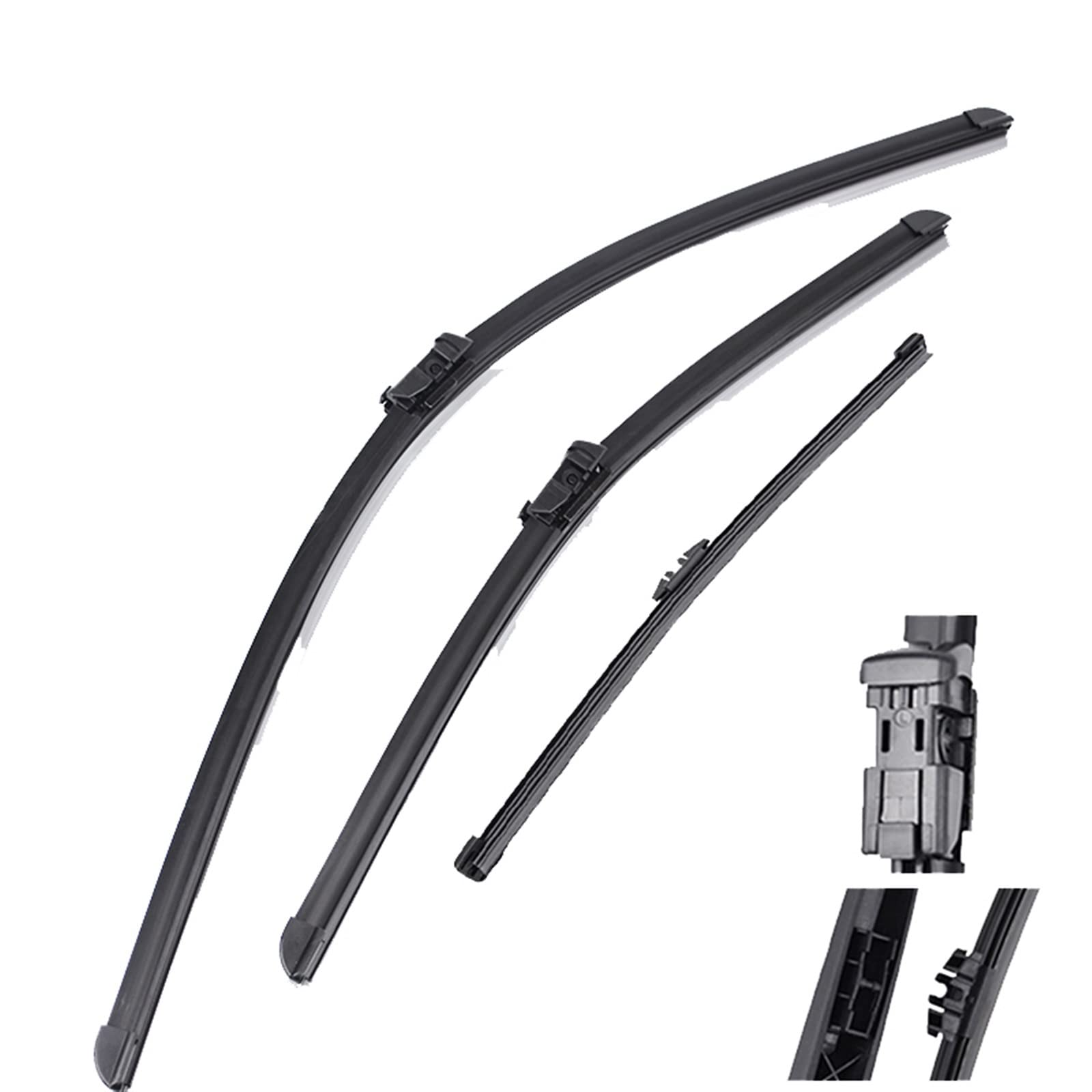 Essuie-glace Volvo V40 kit avant arrière balai pare-brise
