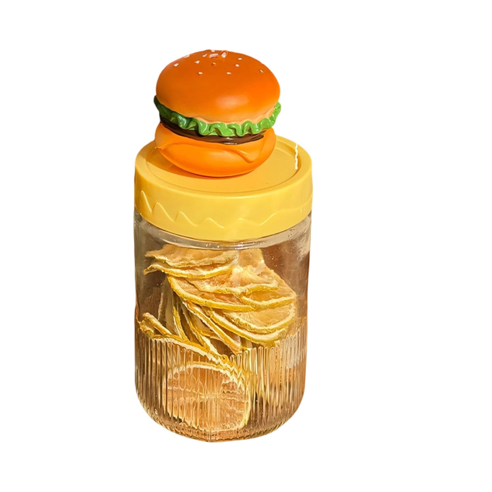 Kaeltsyn Premium Glass Canister with Airtight Seal for Coffee and Tea Storage Tight Coffee Jar