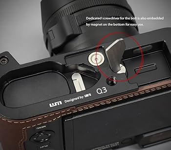 Amazon.com : LIM'S Genuine Italy Leather Camera Half Case