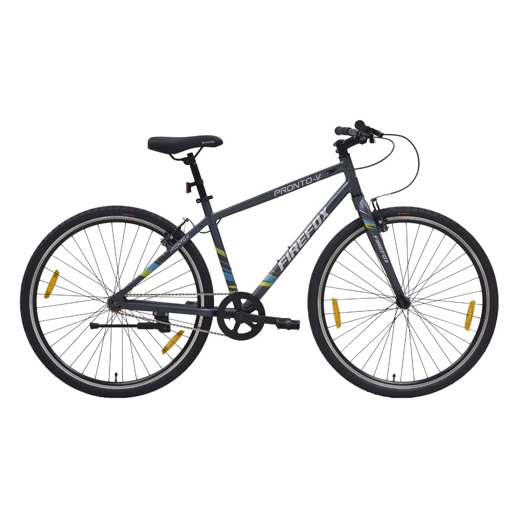 FIREFOX Pronto V 700C Mountain Bicycle for Mens (Single Speed, Grey) - 98% Assembled Cycle (B0CTHPBF2G) Amazon Price History, Amazon Price Tracker