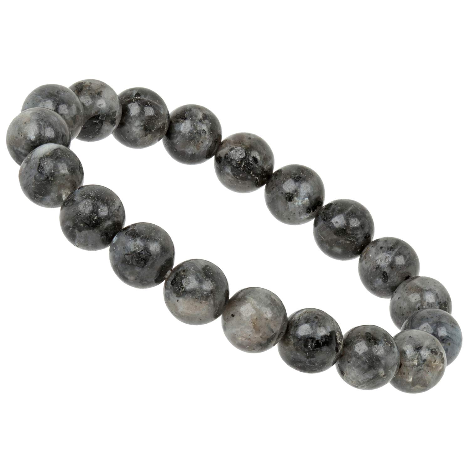 ELEDORO® Chakra Armband 10 mm – Kraftvoller Edelstein-Schmuck aus Natursteinen | Stretcharmband für Damen & Herren | Energie & Achtsamkeit für Alltag, Meditation & Yoga