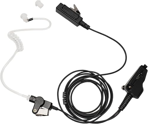 Auriculares con micrófono PTT compatibles con Kenwood NX-200 NX-210 NX-3300 TK-3180 NX5200 TK-5210 NX-5300-K2 NX-300 P25 K2 Walkie Talkie Radio
