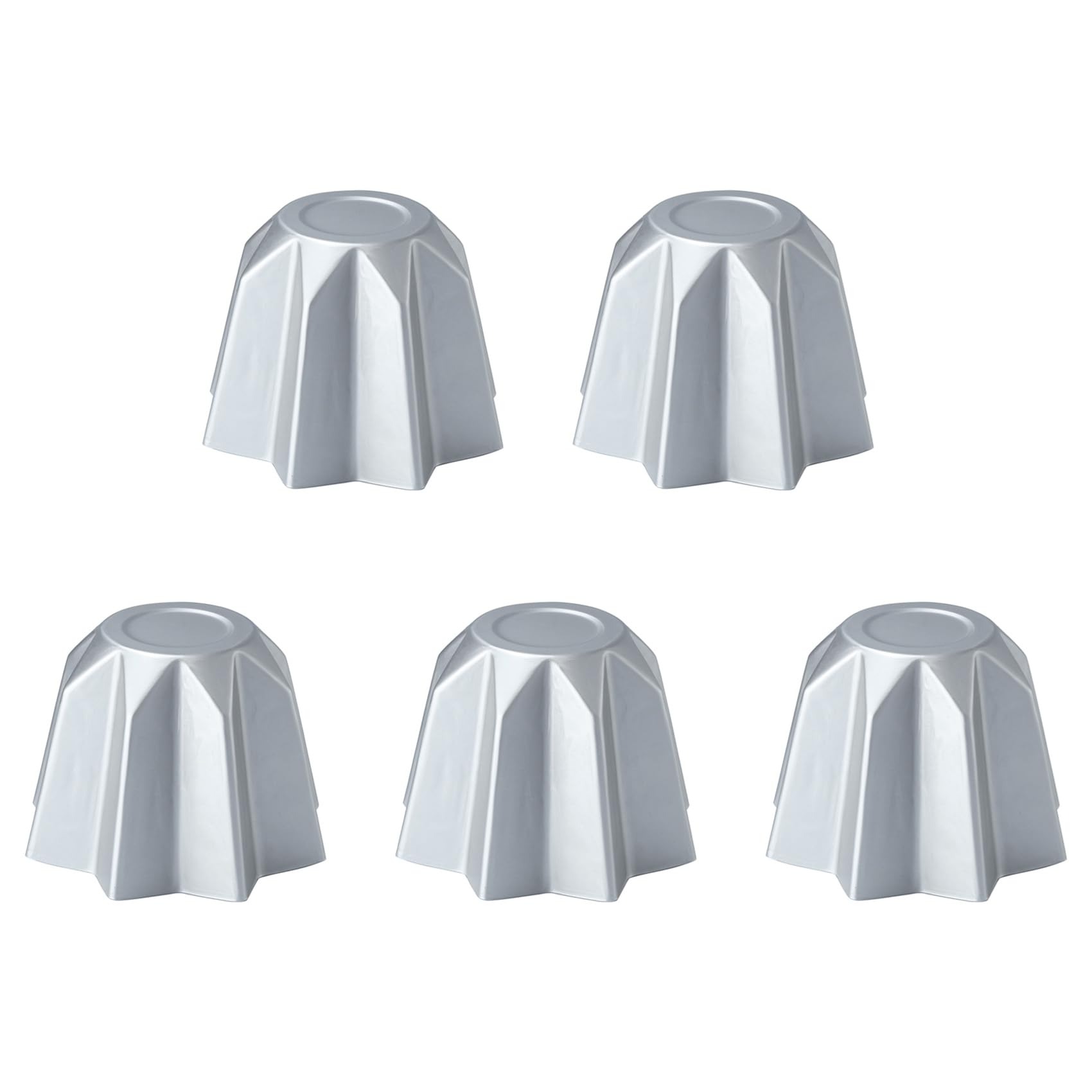 Vjsujehgy 5X Anodized Aluminum Decorative Mold Cake Bread Pandoro Jelly Chocolate Muffin Kitchen B