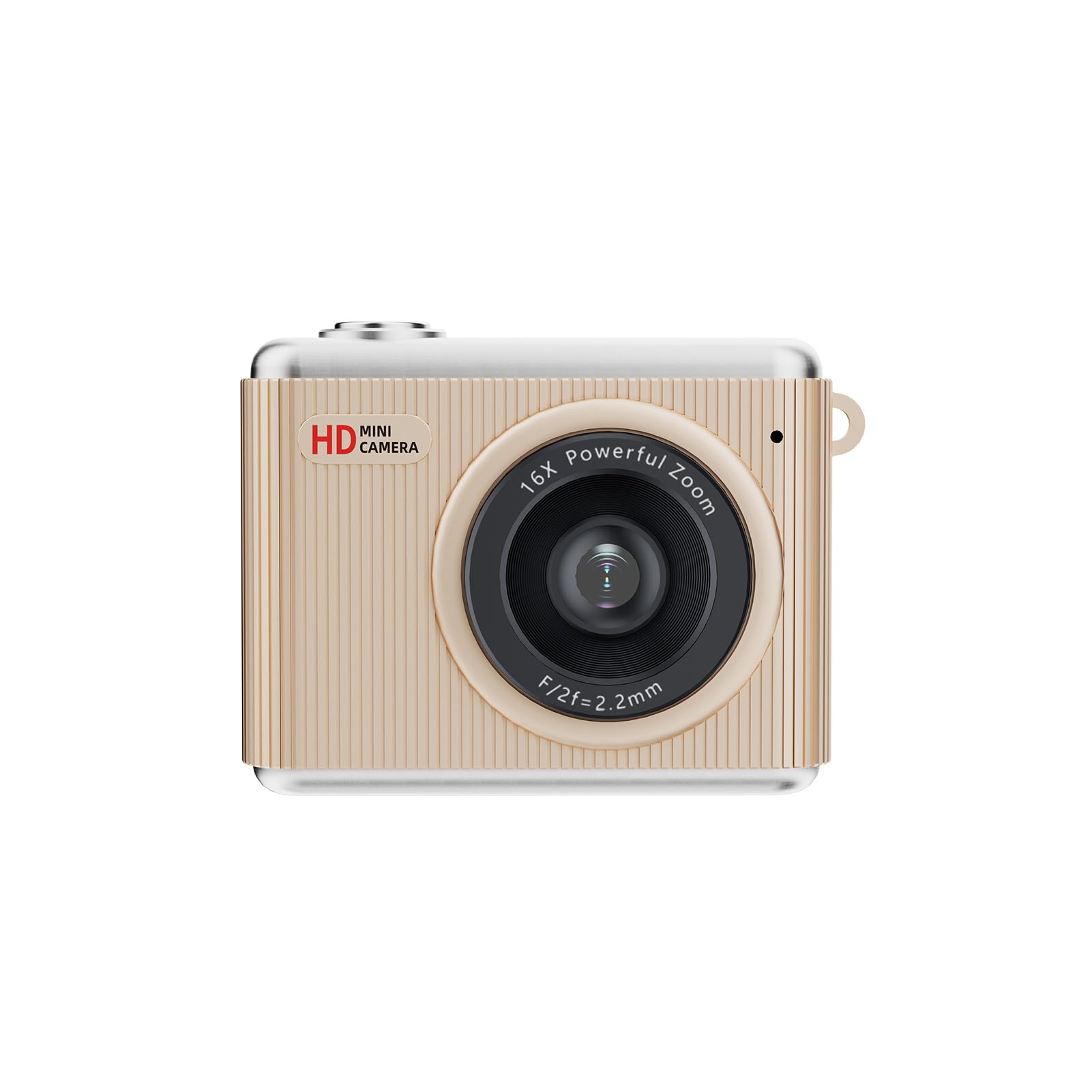 Digital Camera, 64MP 2.5K Digital Cameras for Photography with 1.4 Inch Screen, 16X Zoom, 300mAh Battery, 11 Filters, for Travel Vlogging (Brown)-picture-19