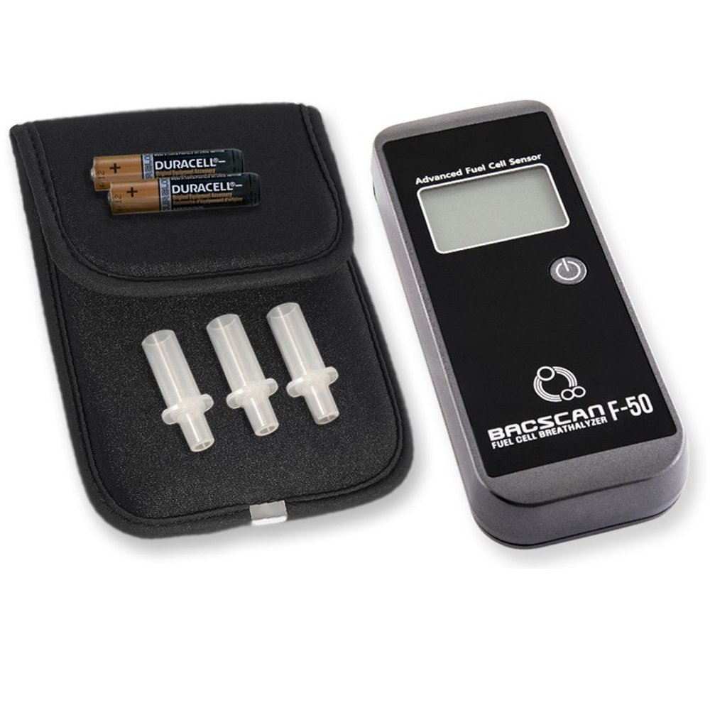 F-50 Alcohol Tester 0-4% Black