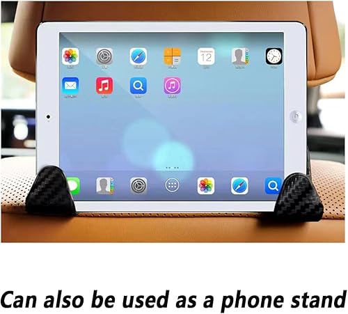 Miniatura 7 de Gancho oculto para reposacabezas de automóvil, 33 libras (máx.) ganchos de coche para bolsos y bolsas, soporte para sombrero duro para colgar