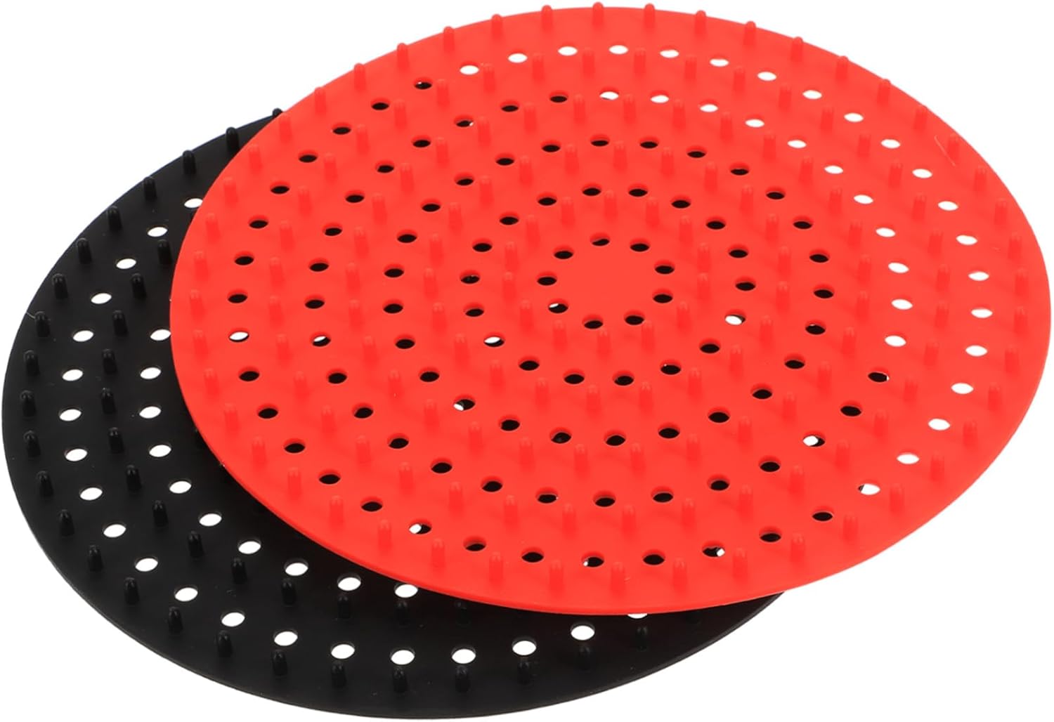 2Pcs Silicone Baking Liner for Air Fryer Reusable Non Stick Mat Easy Cleaning Pad for Air Fryer Accessories for Meats Vegetables Desserts 2Pcs Silicone Baking Liner for Air Fryer Reusable Non Stick Mat Easy Cleaning Pad for Air Fryer Accessories for Meats Vegetables Desserts