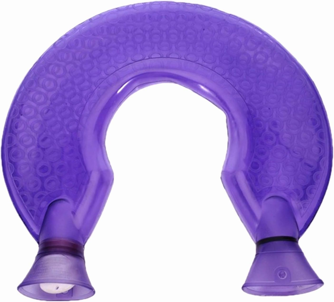 1400mL U Shape Hot Water Bottle, Hot Water Bag, Back Neck Ache Pain Relief Cushion,Heat Therapy,Winter Warmer (Purple)