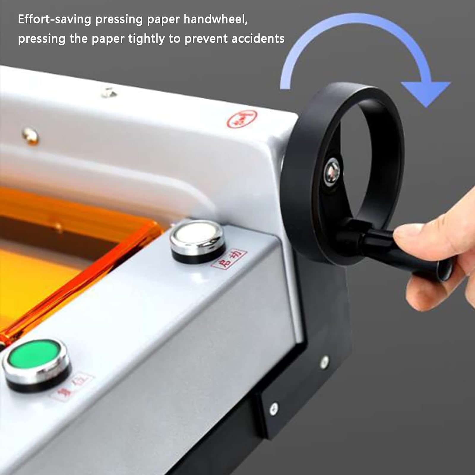 COYEUX Tagliacarte Elettrico a ghigliottina, taglierina per Carte a Strati Spessi, Taglia Facilmente Carta Fino a 40 mm, con griglia, per cartoncini in Pelle