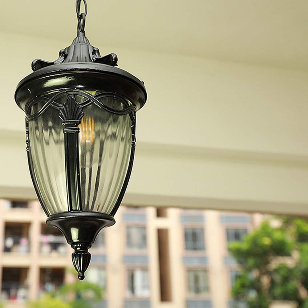 lampy wiszące do użytku na zewnątrz, Oświetlenie zewnętrzne Continental Vintage IP65 Wodoodporne Chaner