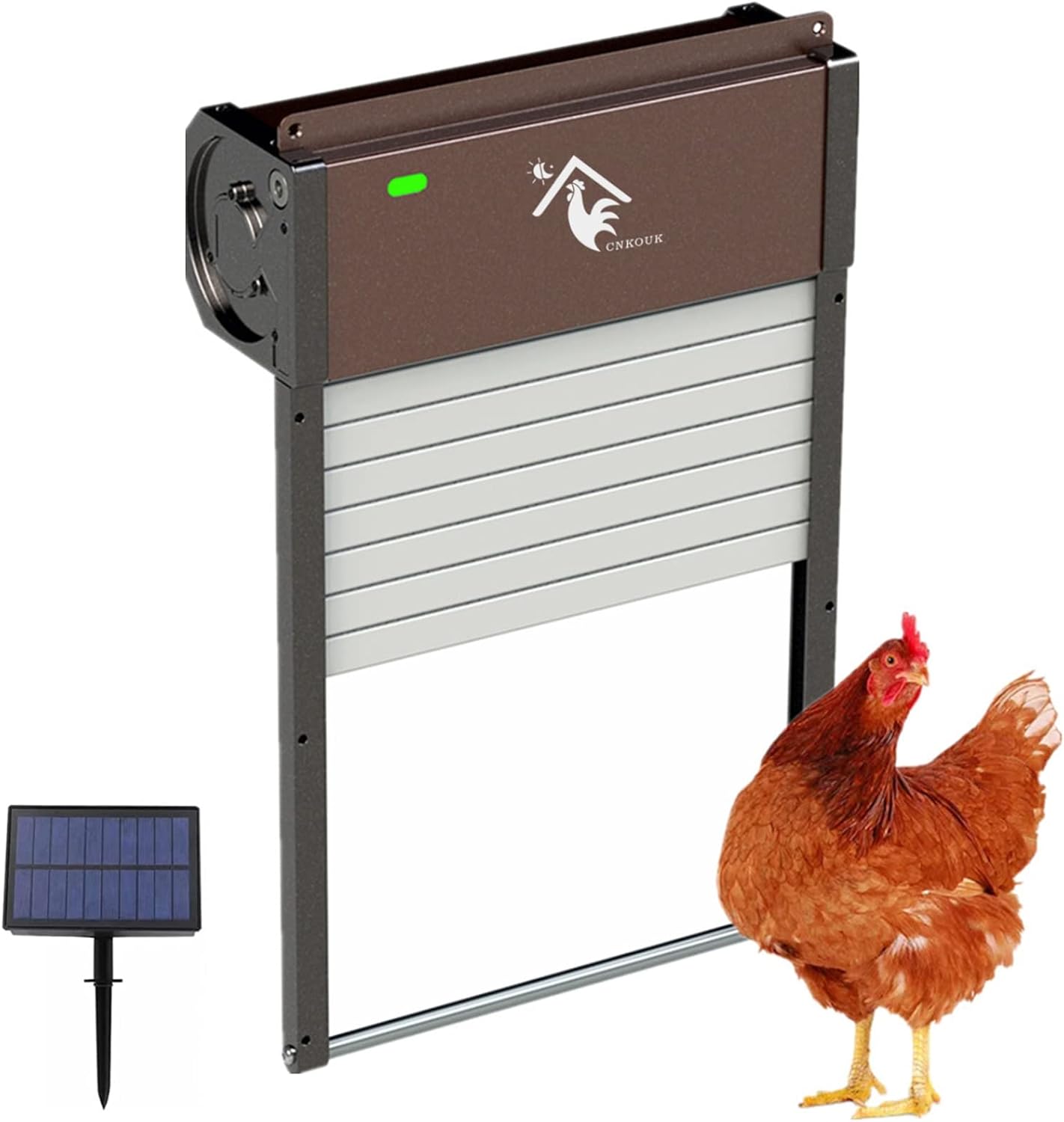 NEWTRY Automatischer Hühnerstall-Türöffner – S Produktbild-Vorschau 2