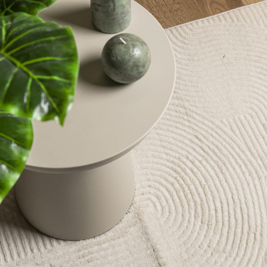 Tappeto IZA a pelo corto, stile scandinavo, 80 x 150 cm, 100% poliestere, antiscivolo, facile da pulire, lavabile, per soggiorno, camera da letto e corridoio, morbido, con design geometrico