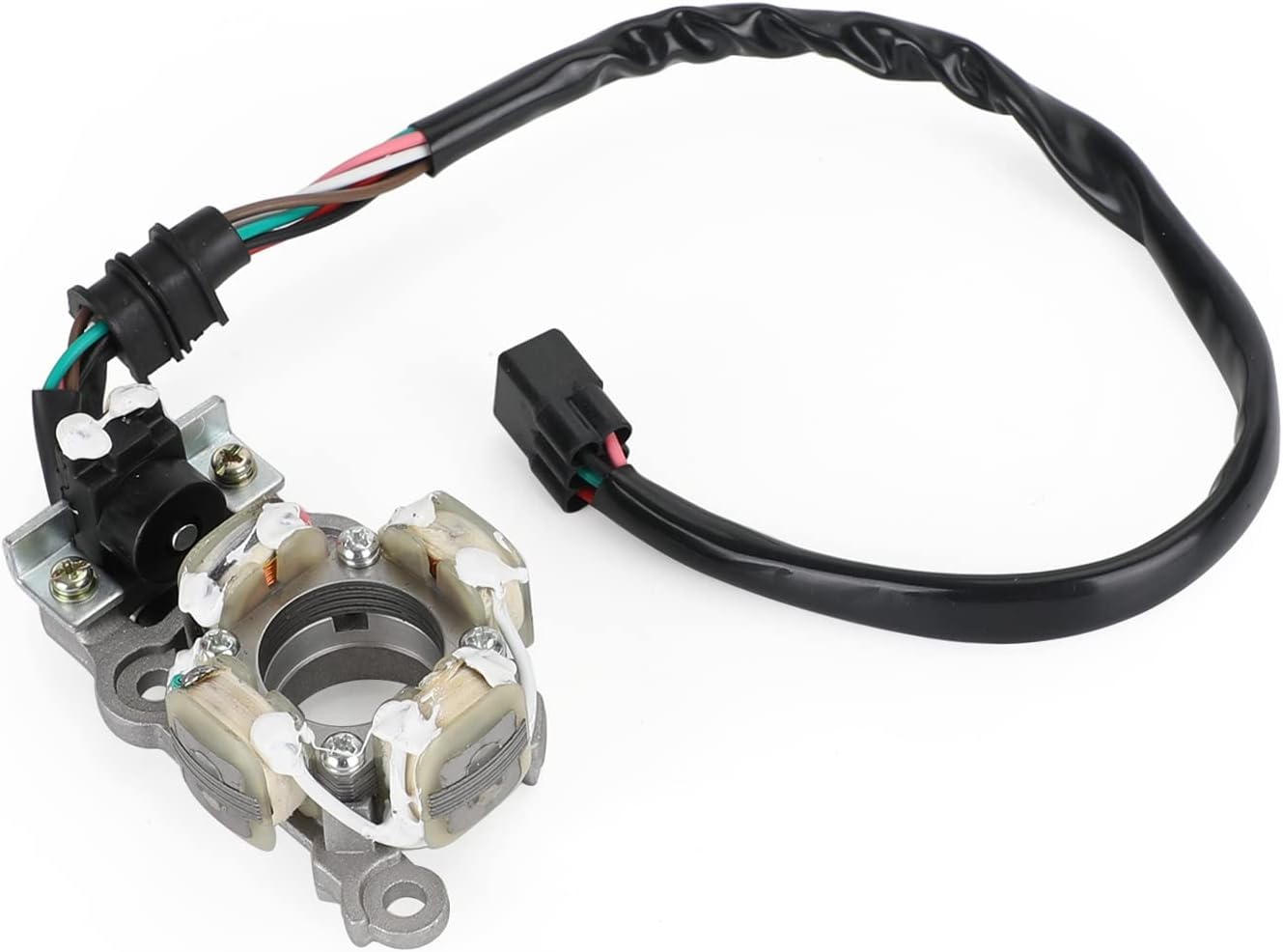 Stator Generator Base Assy Fits for Yamaha YZ450F YZ450FV 2006, YZ450F YZ450FXL 2008, YZ450F YZ450FYW 2009 2S2-85560-00