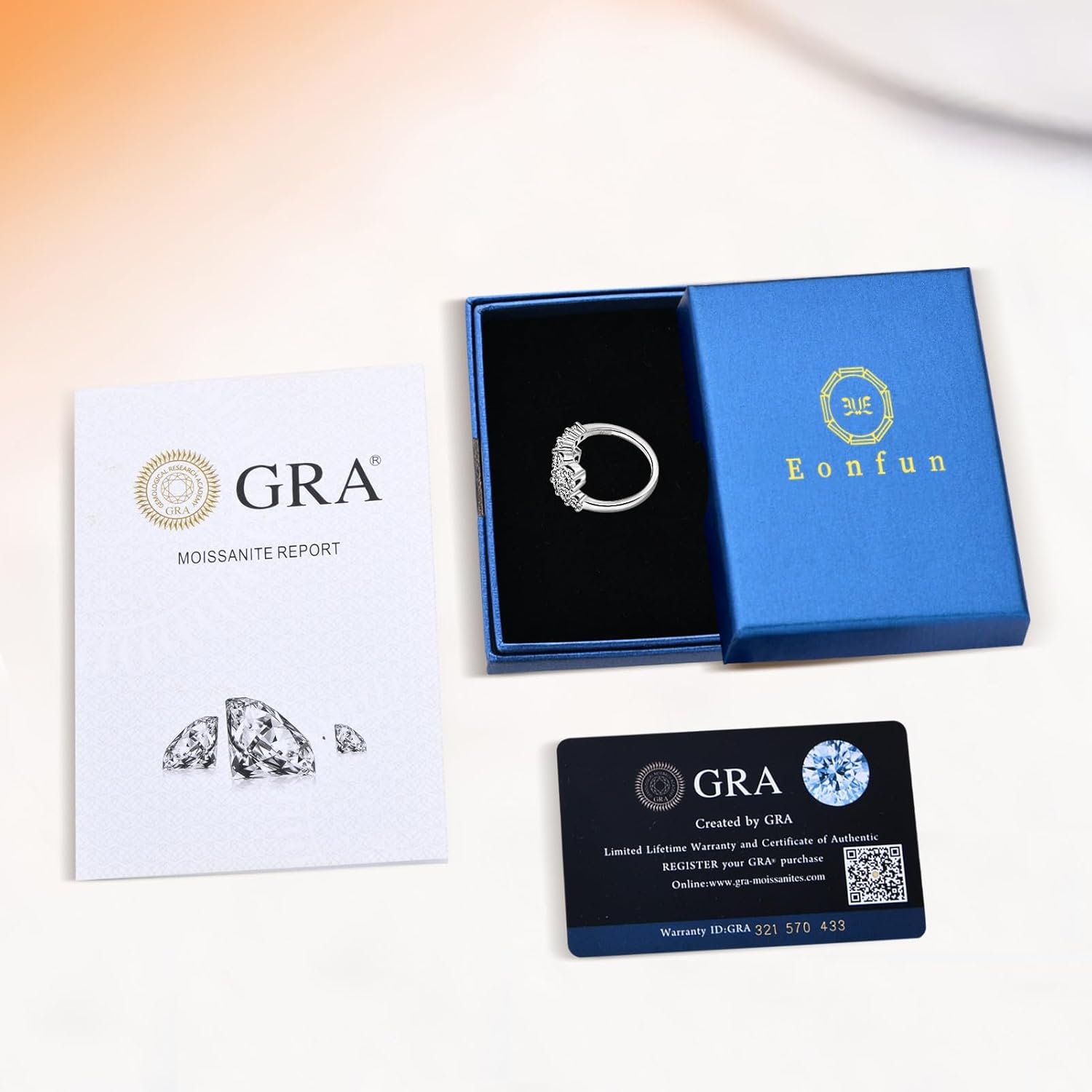 3.26CTTW Moissanite Engagement Rings for Women D Color VVS1 Clarity Open Twist Shank Moissanite Ring S925 Sterling Silver Promise Anniversary Rings - Image 5