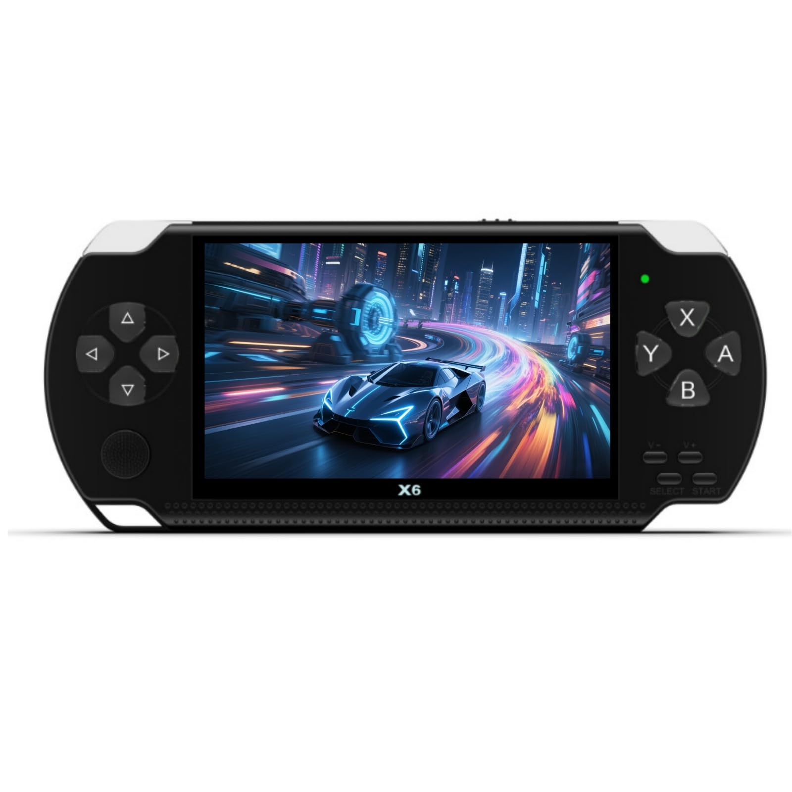 YHFITN 4.3 Inch Retro Handheld Game Console - Built-in Classic Games, Portable Video Game Player with TV Connection, Supports MP4/MP3/eBook Playback, Rechargeable Battery
