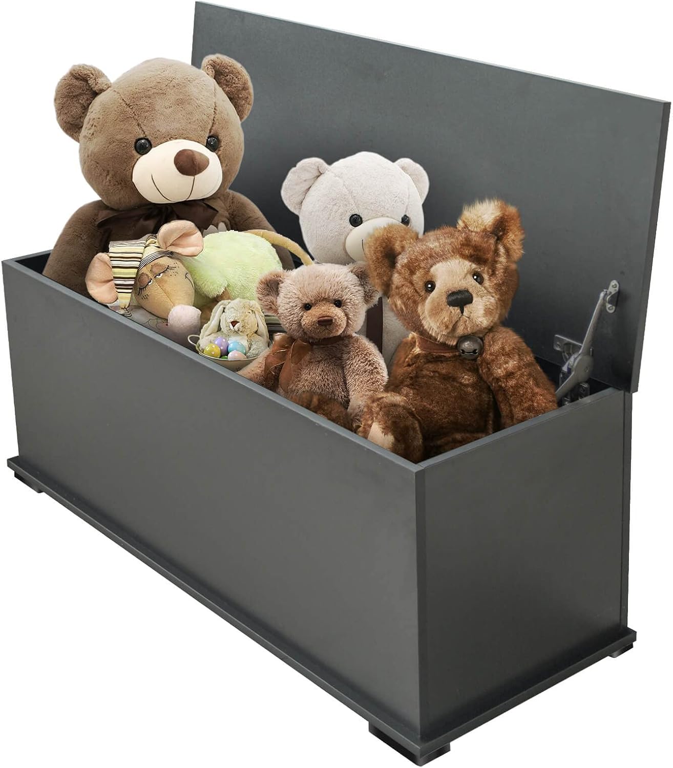 Lestar 40" Storage Chest Trunk, Large Storage Trunk, Wood