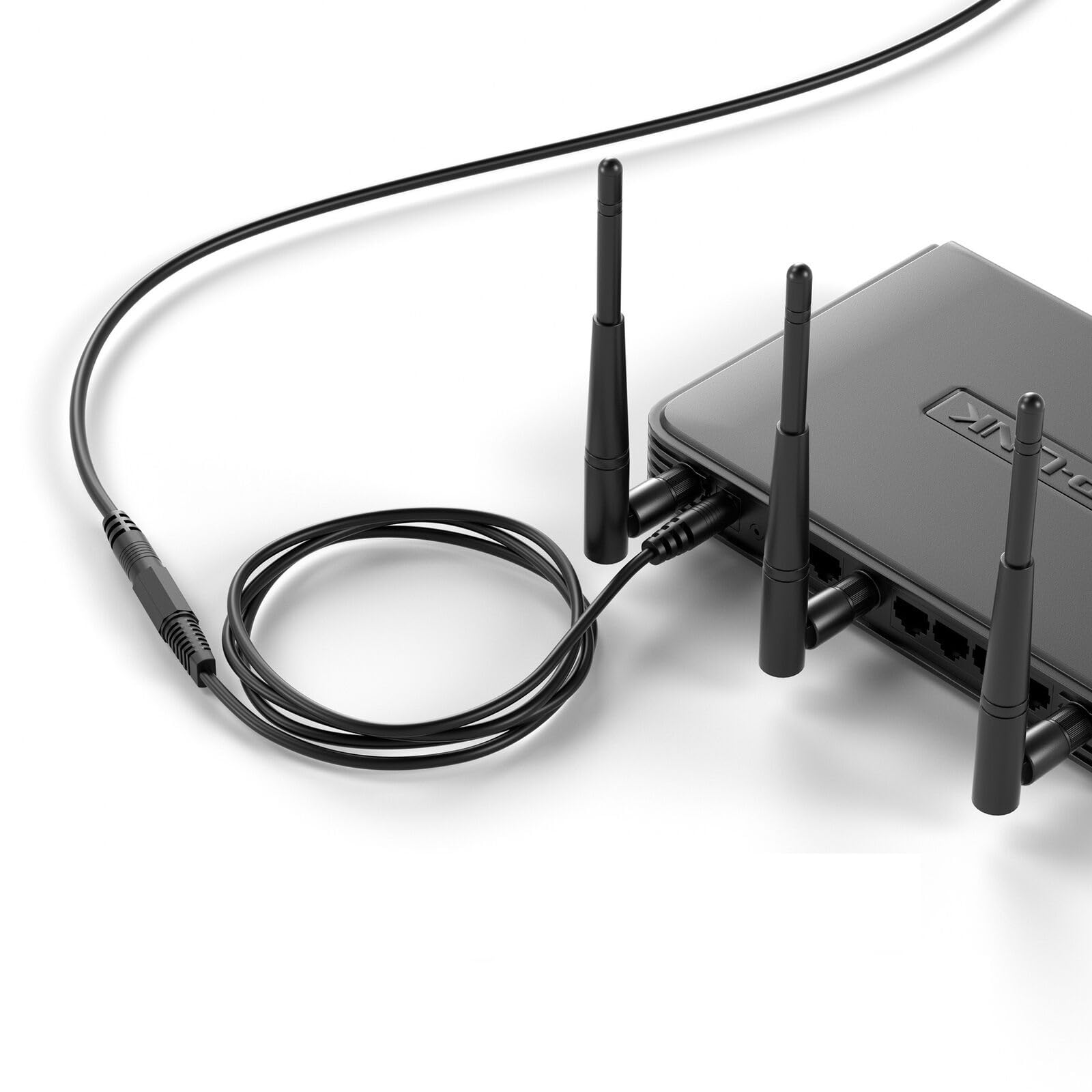 Cavo Di Alimentazione USB To DC CABLEPELADO – Prolunga 5V 2A Per CCTV, LED, Router (5.5x2.5mm, 80cm, Nero) - 5