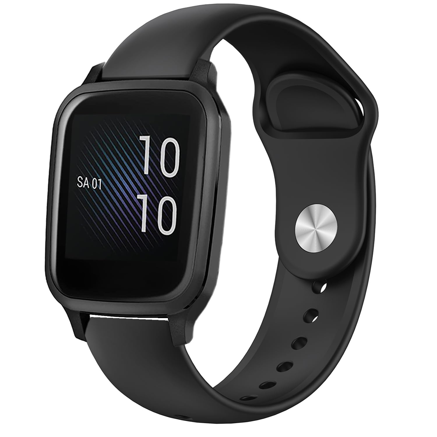 Issinlky Pasek sportowy Soft Silicone do Garmin Venu Sq/Music/Sq 2/Music, 20mm do Garmin Venu 2 Plus/Vivoactive 6/5/3/Vivomove HR/Forerunner 55 245 645
