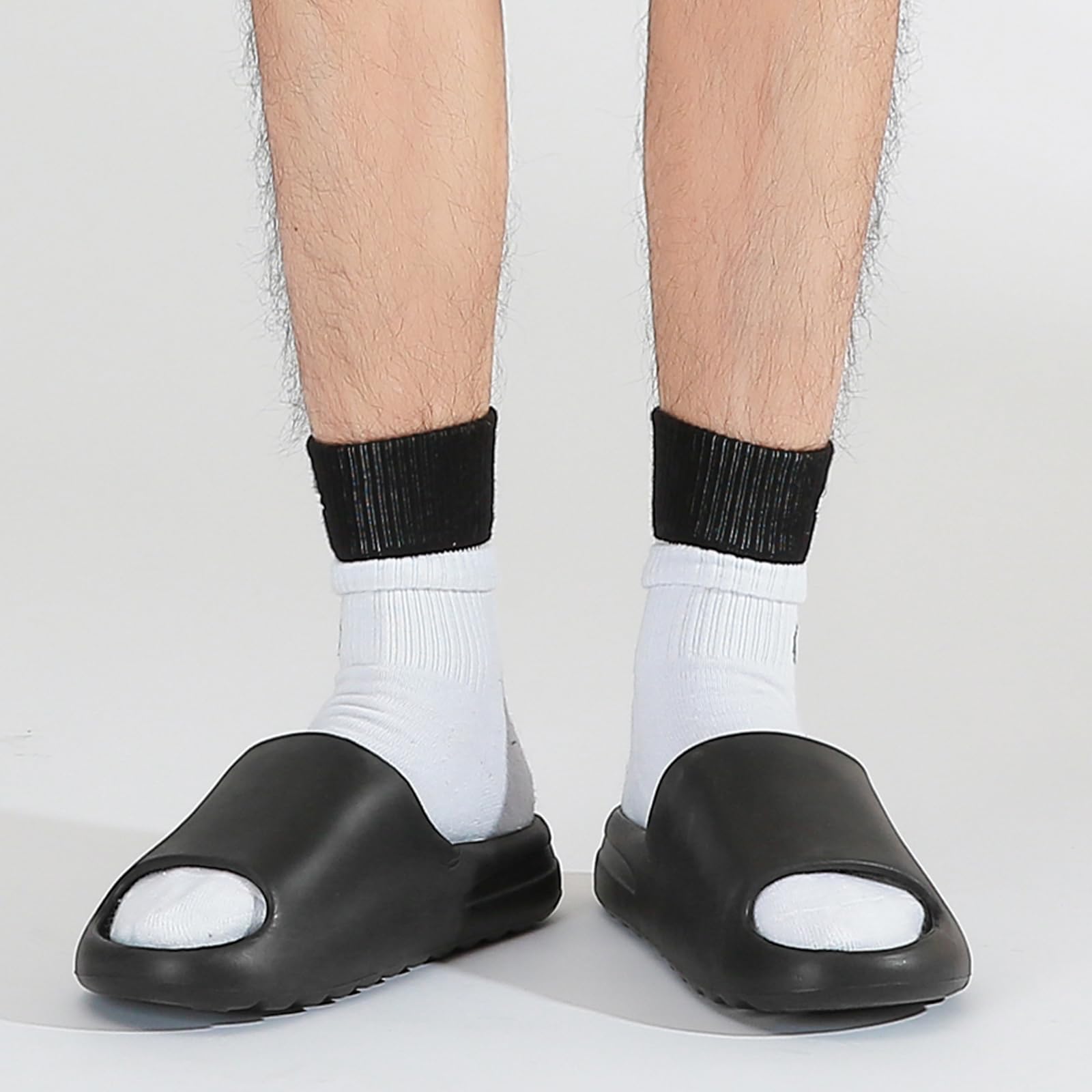 Rumkok Slides Donna Uomo, Estive Mare In Gomma Antiscivolo Slippers, Suola Spessa Piscina Scarpe Ciabatte