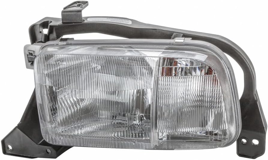 CarLights360 For Chevy Tracker Headlight 1999-2004 Driver Side Bulbs Included GM2518140 - Replaces 91174687