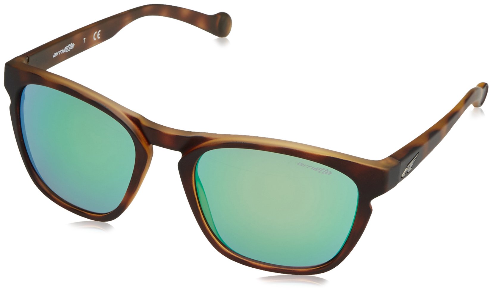 Arnette AN 4203 2152/3R Groove - Fuzzy Havana/Green by Arnette for Men - 55-20-135 mm Sunglasses