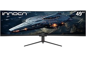 INNOCN 49" Curved Gaming Monitor: Immerse Yourself in 32:9 Wide-Screen Gaming Dominance