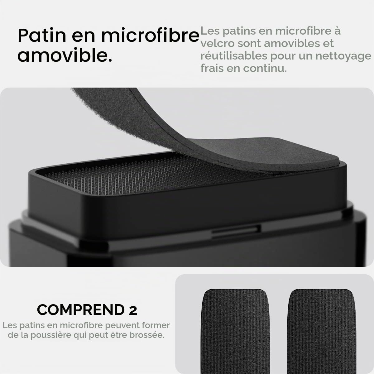 Spigen Tesla Model Y (~Juniper 2026) 3 (~ Highalnd 2026) S X, EZ Nettoyant pour écran, Brosse de Nettoyage pour iPhone, Samsung, Pixel, Laptop Ecran, Caméra, Tablettes, Téléphone et Voiture - Noir