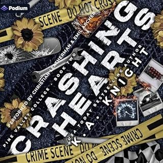 Crashing Hearts Audiolibro Por K.A. Knight arte de portada