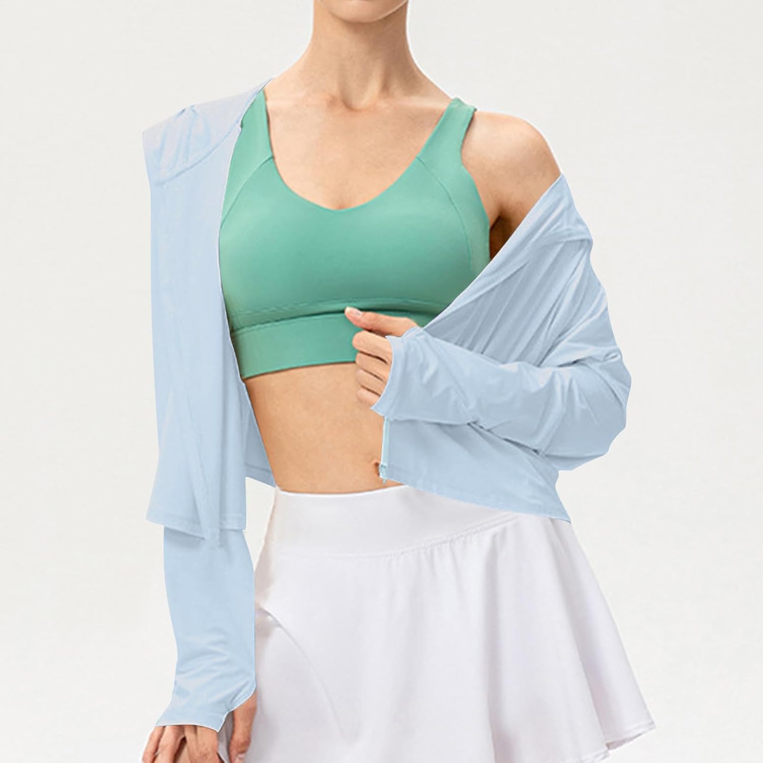 Tee Shirt Anti Uv Surf Manches Longues Femme Noir Pour Les Clubs