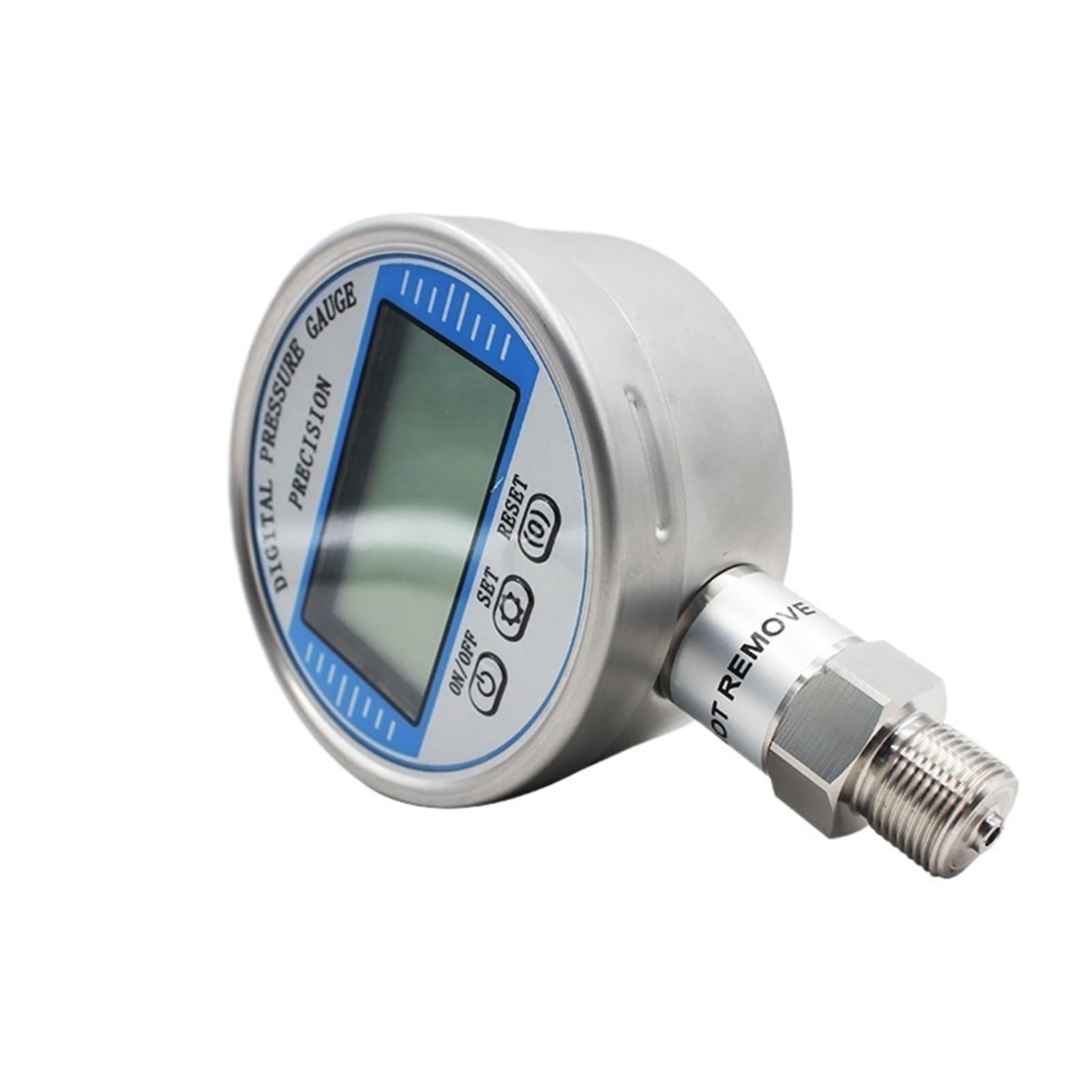 1 szt. 5 cyfr 100 mm wyświetlacz cyfrowy manometr o wysokiej precyzji Psi Bar Mpa cyfrowy olej opałowy hydrauliczny miernik ciśnienia powietrza (NPT1-2 gwint, 0-20 MPa)
