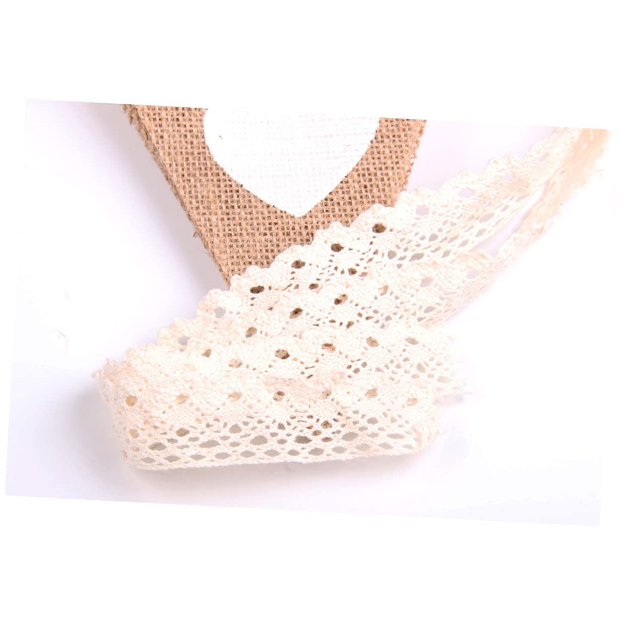 Alipis Banderín De Rafia 3 Piezas 3 12 Pancarta De Arpillera Empavesado De La Del Triángulo Del Empavesado De Encaje Guirnalda De Cordón Guirnalda De Macramé Tira De La Boda