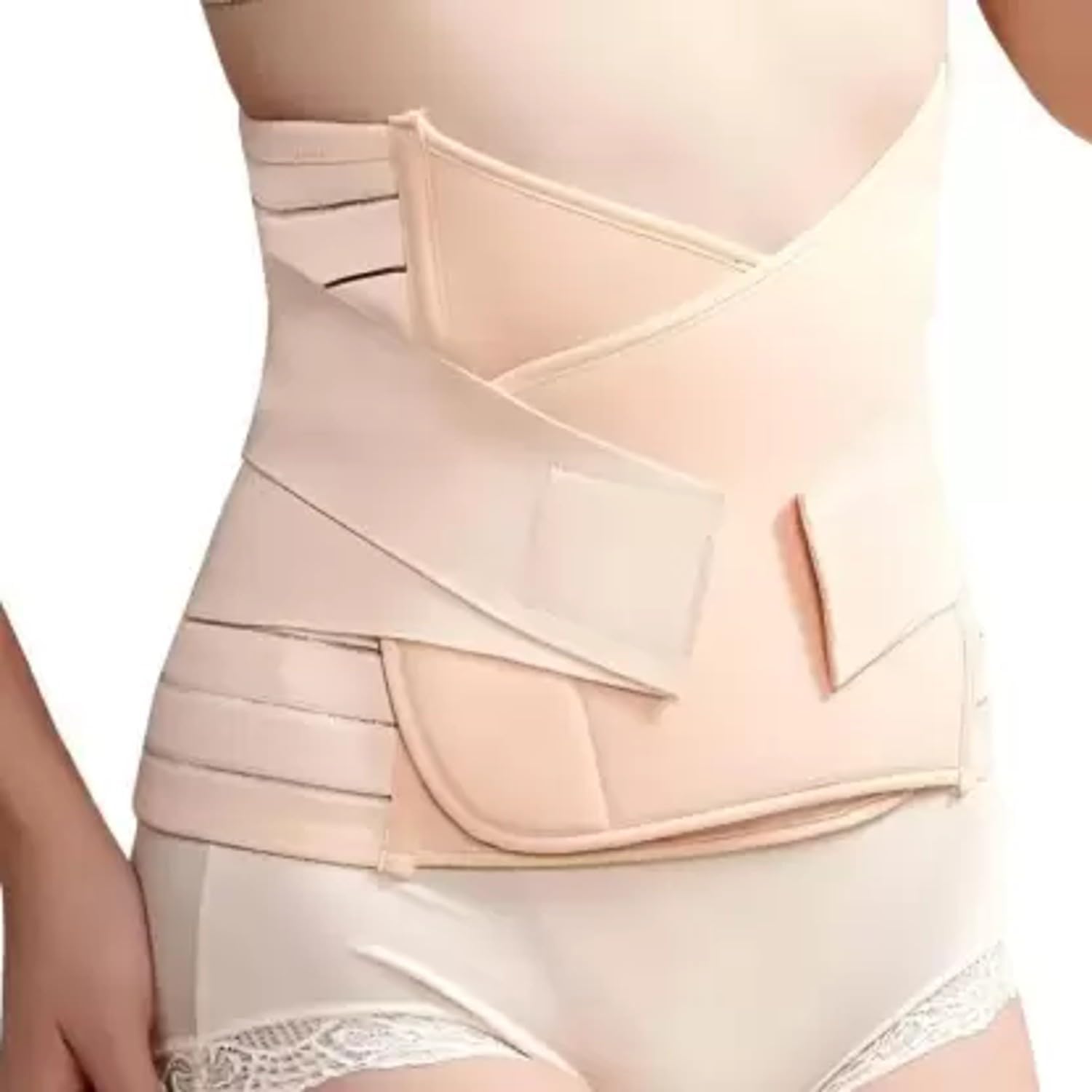 Pregnancy Belts After Delivery c Section Postpartum Delivery Belt for Women Maternity Belts After Normal Delivery Recovery Waist Trimmer Support Tummy Control Shapewear Belt, Free Size