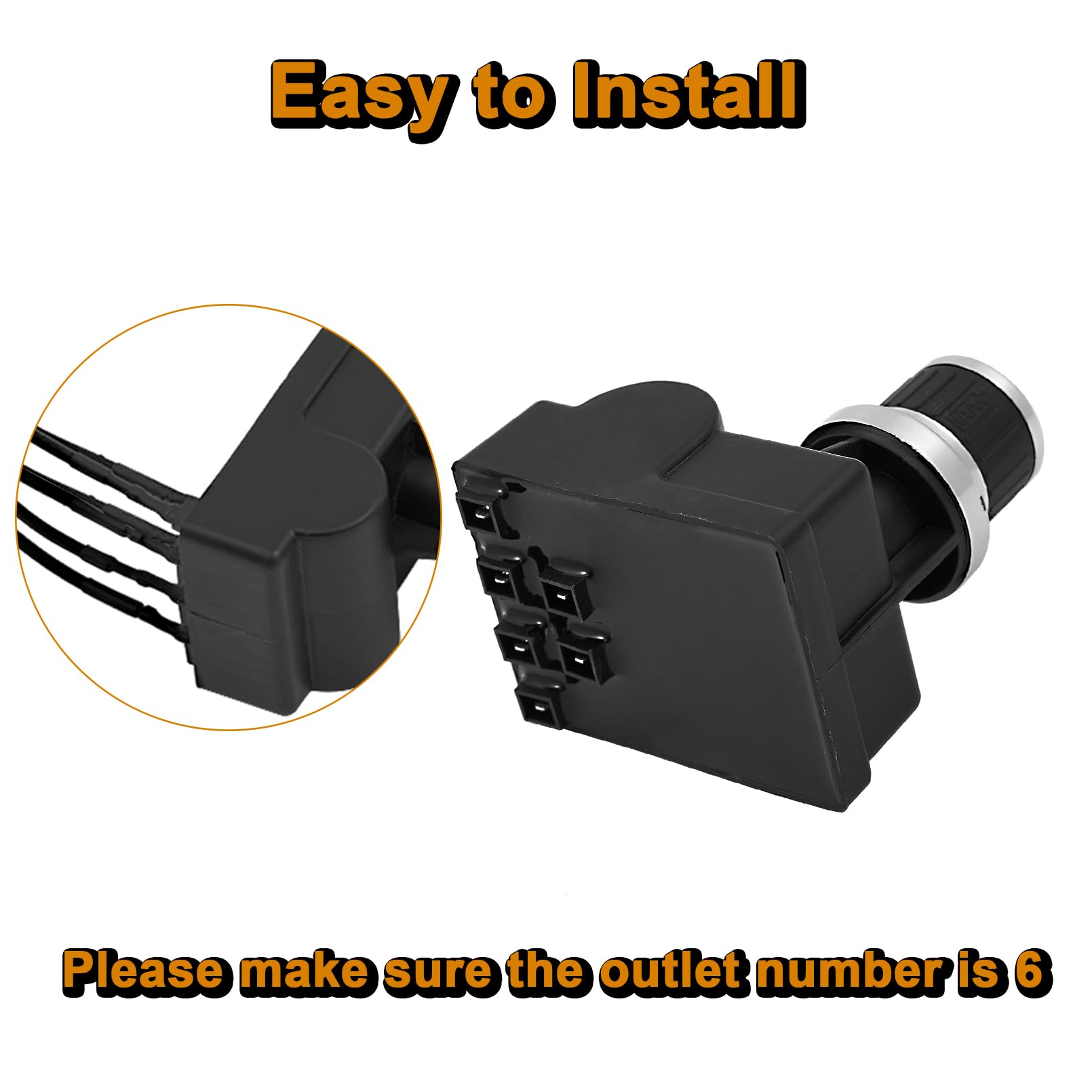 DHL-128-6Q - Piezas de repuesto para encendedor Nexgrill 720-0896B 720-0896X